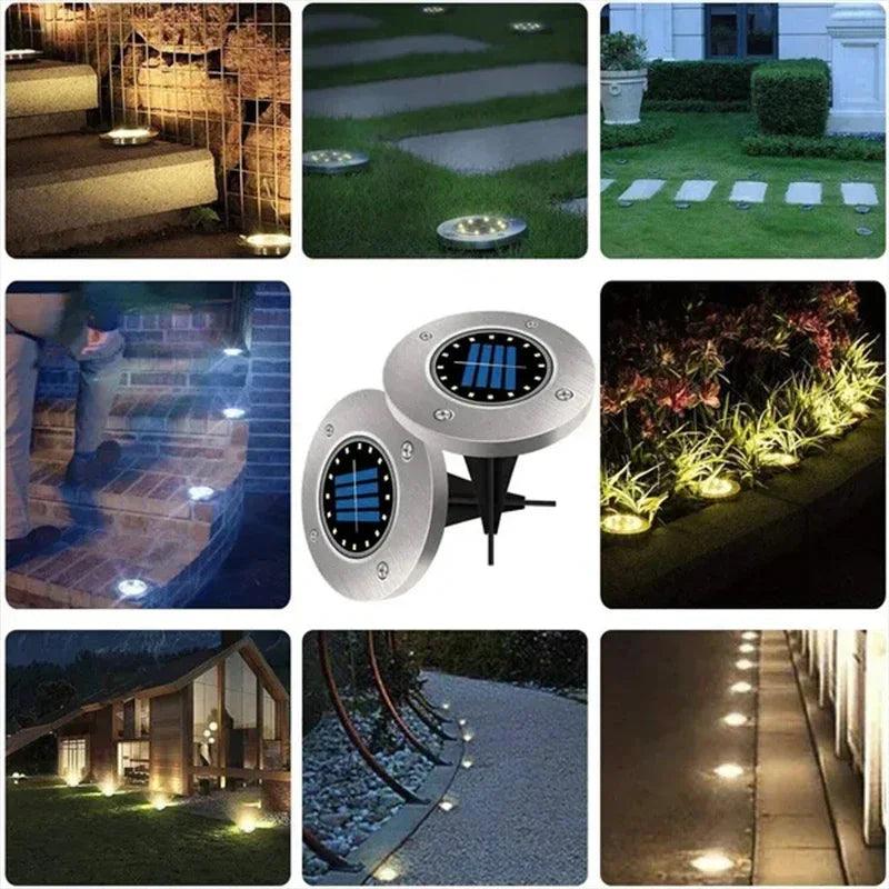 Luz de LED Automática Para Jardins - super shopping